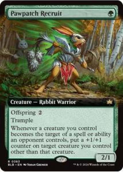 Pawpatch Recruit (Extended Art) Foil