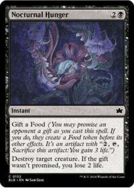 Nocturnal Hunger Foil