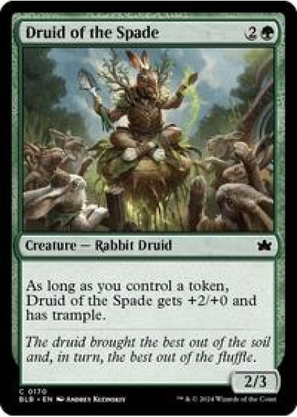 Druid of the Spade Foil