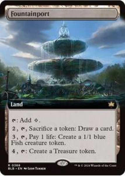 Fountainport (Extended Art) Foil