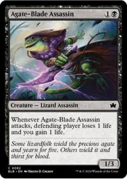 Agate-Blade Assassin Foil