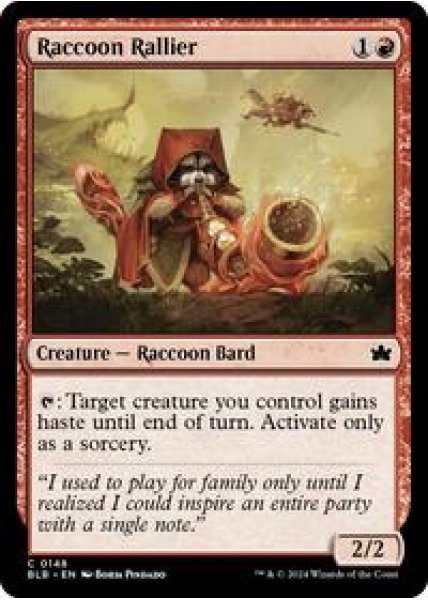 Raccoon Rallier Foil