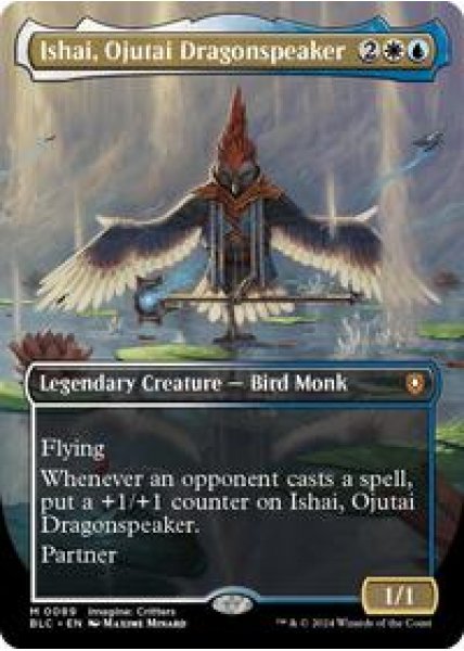 Ishai, Ojutai Dragonspeaker (Borderless) Foil