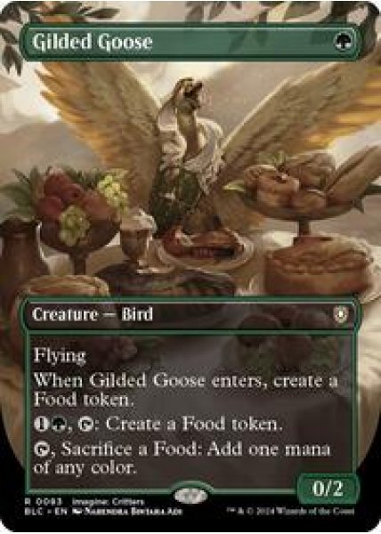 Gilded Goose (Borderless) Foil