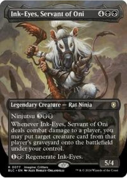 Ink-Eyes, Servant of Oni (Borderless) Foil