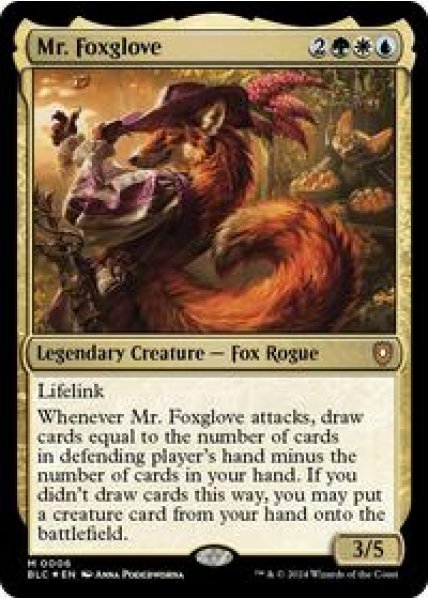 Mr. Foxglove Foil