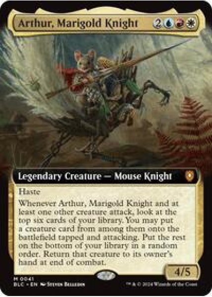 Arthur, Marigold Knight (Extended Art)