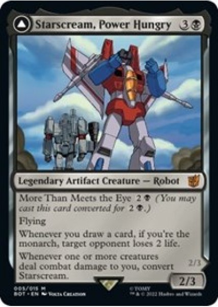 Starscream, Power Hungry - Foil