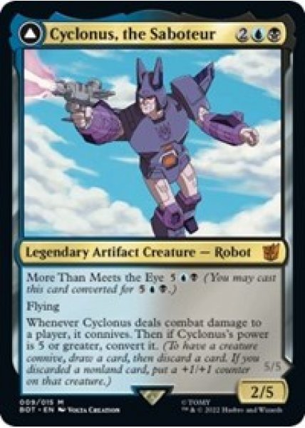 Cyclonus, the Saboteur - Foil