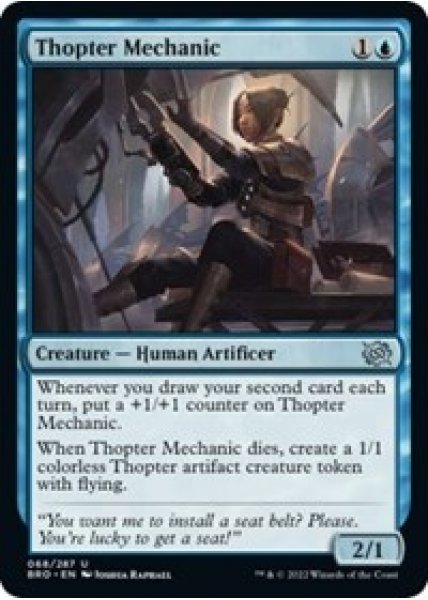 Thopter Mechanic