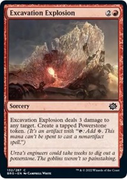 Excavation Explosion