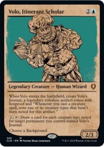 Volo, Itinerant Scholar (Showcase) - Foil