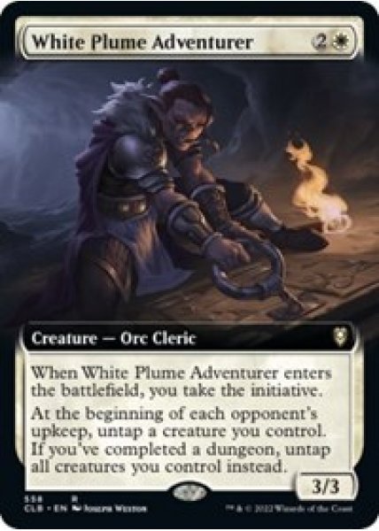 White Plume Adventurer (Extended Art) - Foil