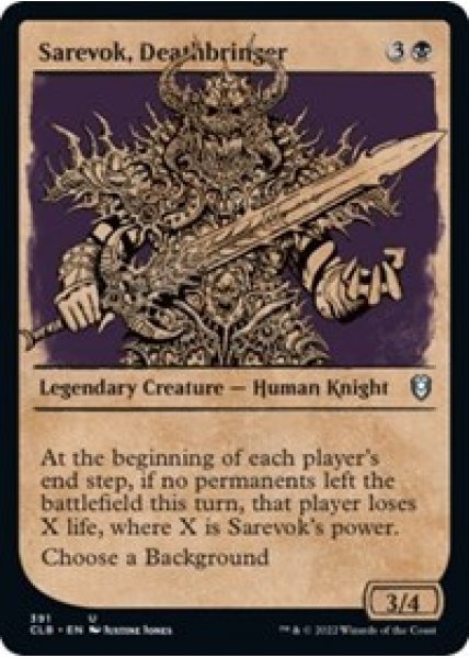 Sarevok, Deathbringer (Showcase) - Foil