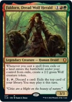 Faldorn, Dread Wolf Herald - Foil