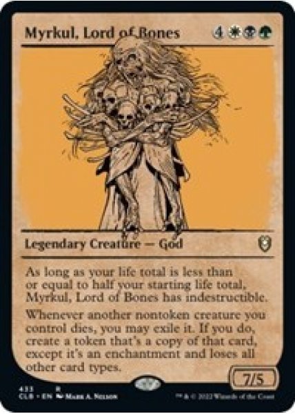 Myrkul, Lord of Bones (Showcase) - Foil