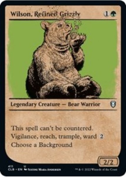 Wilson, Refined Grizzly (Showcase) - Foil