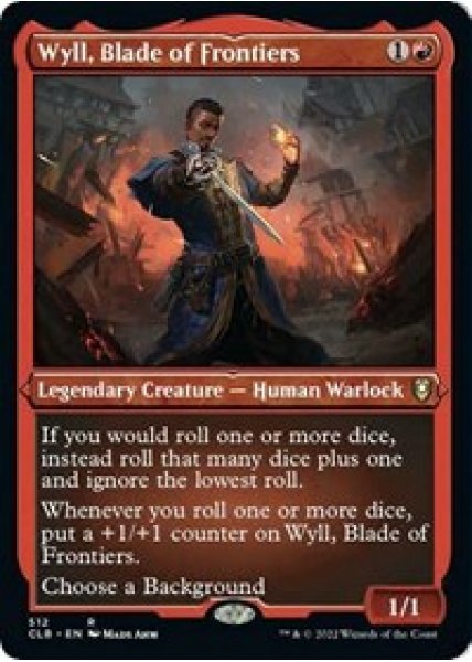 Wyll, Blade of Frontiers (Foil Etched) - Foil