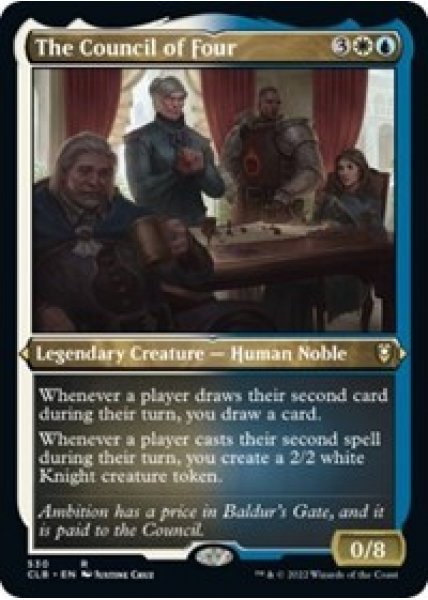 The Council of Four (Foil Etched) - Foil