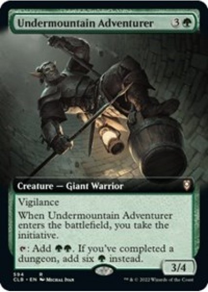 Undermountain Adventurer (Extended Art)