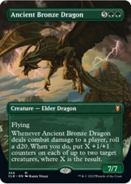 Ancient Bronze Dragon (Borderless) - Foil