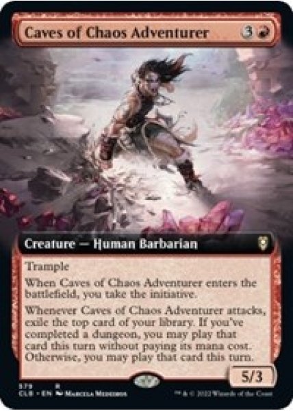 Caves of Chaos Adventurer (Extended Art) - Foil