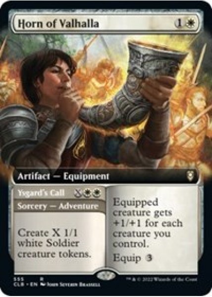 Horn of Valhalla (Extended Art) - Foil