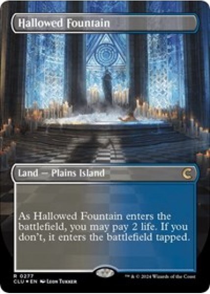 Hallowed Fountain (Borderless) Foil