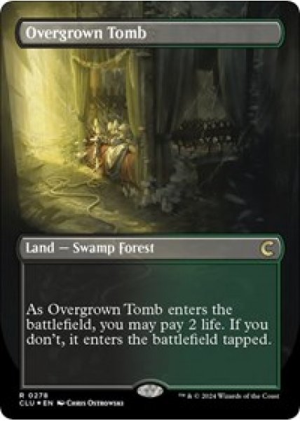 Overgrown Tomb (Borderless) Foil