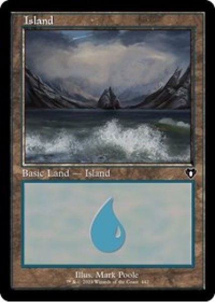 Island (442) (Retro Frame) - Foil