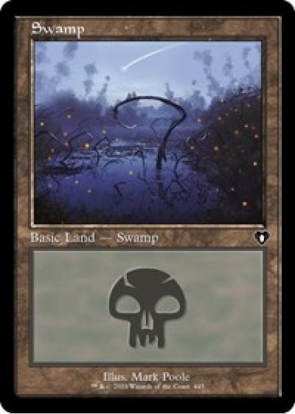 Swamp (445) (Retro Frame) - Foil