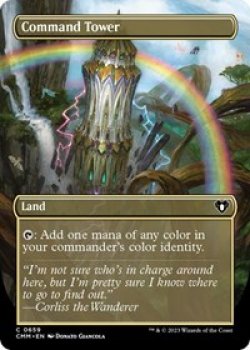 Command Tower (Borderless) - Foil