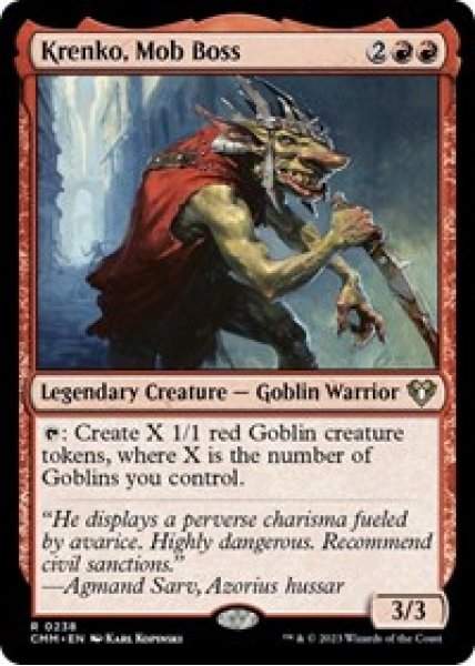 Krenko, Mob Boss - Foil