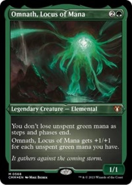 Omnath, Locus of Mana (Foil Etched) - Foil