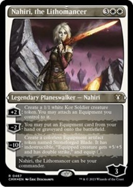 Nahiri, the Lithomancer (Foil Etched) - Foil