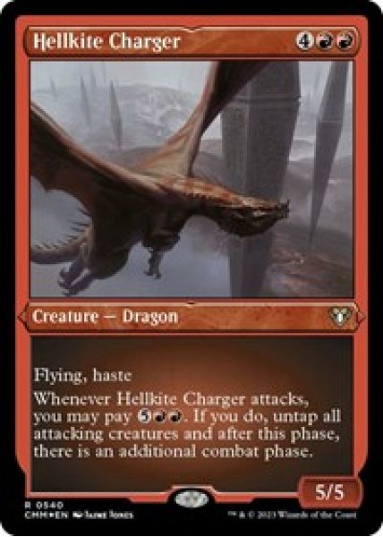 Hellkite Charger (Foil Etched) - Foil