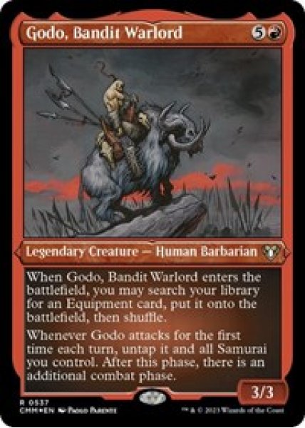 Godo, Bandit Warlord (Foil Etched) - Foil