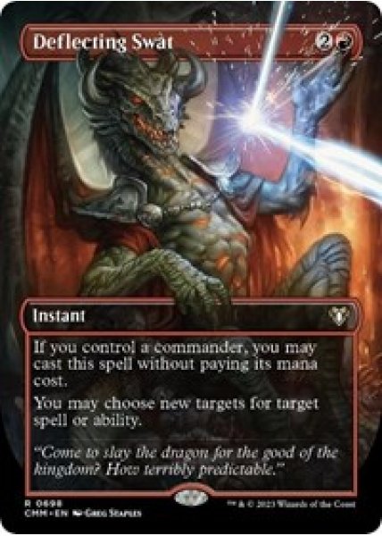 Deflecting Swat (Borderless) - Foil