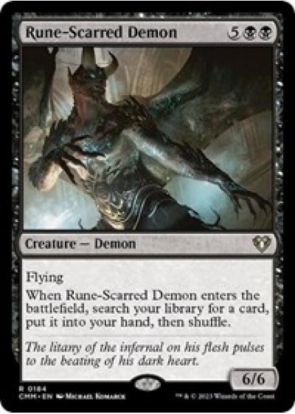 Rune-Scarred Demon - Foil