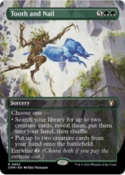 Tooth and Nail (Borderless) - Foil