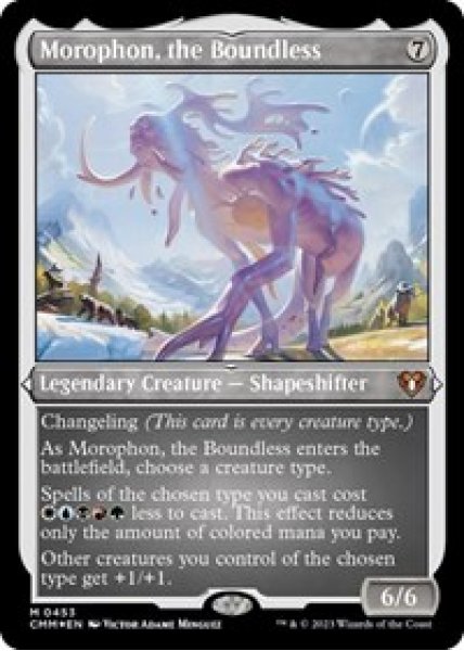 Morophon, the Boundless (Foil Etched) - Foil