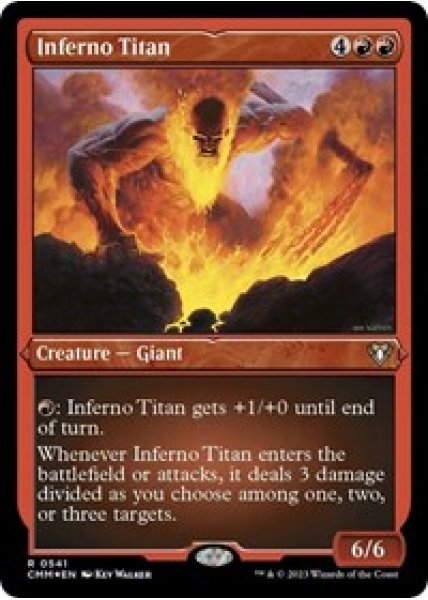 Inferno Titan (Foil Etched) - Foil