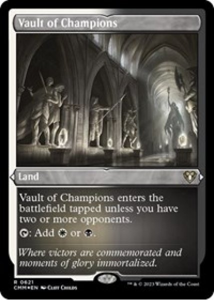 Vault of Champions (Foil Etched) - Foil