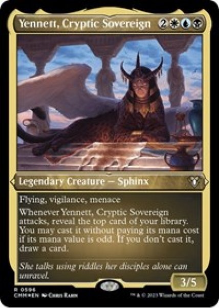 Yennett, Cryptic Sovereign (Foil Etched) - Foil