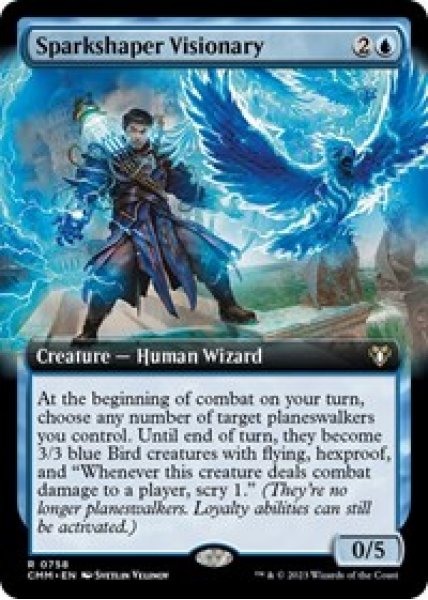 Sparkshaper Visionary (Extended Art) - Foil