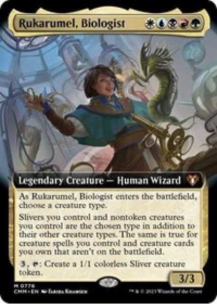 Rukarumel, Biologist (Extended Art) - Foil