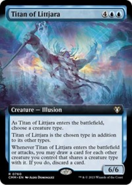 Titan of Littjara (Extended Art) - Foil