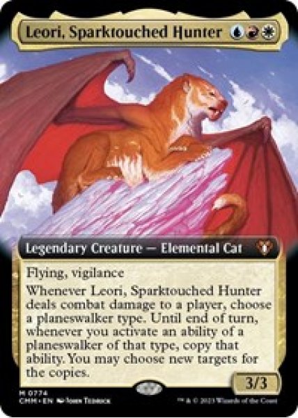 Leori, Sparktouched Hunter (Extended Art) - Foil