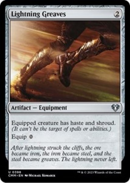 Lightning Greaves - Foil