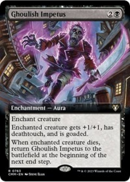 Ghoulish Impetus (Extended Art) - Foil